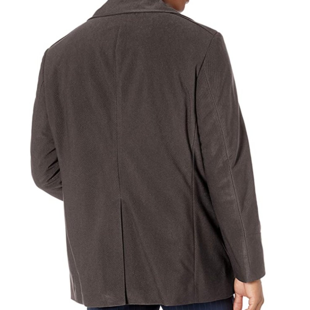 Men's Double Breasted Pea Coat - Picture 3 of 5